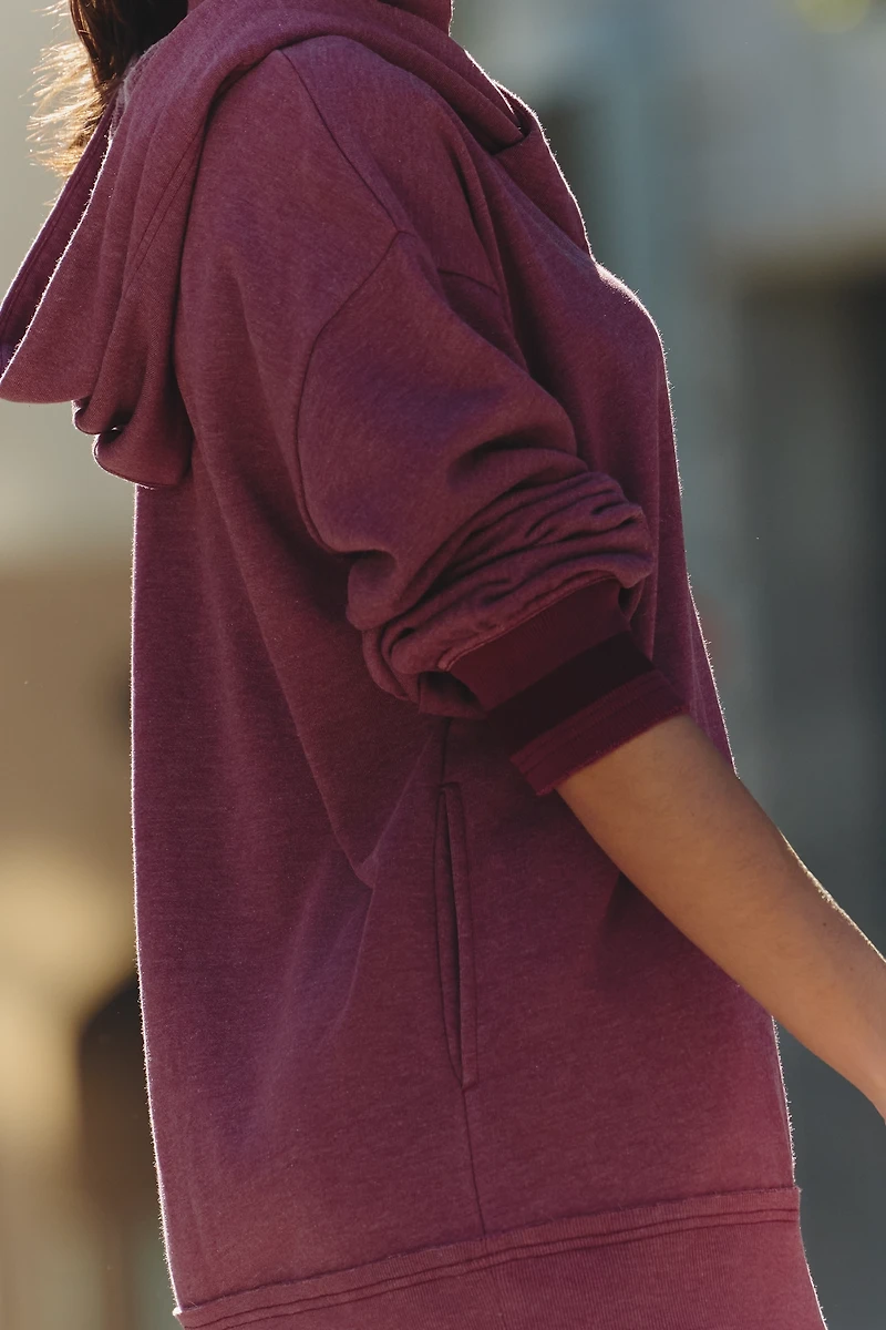 Daily Practice Long-Sleeve Ruffled Mini Dress