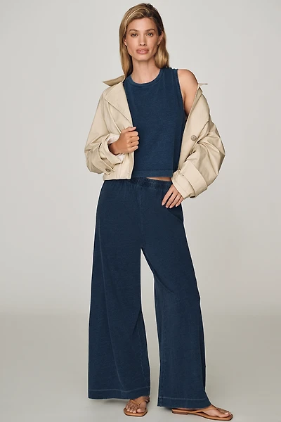 Z Supply Scout 100% Cotton Wide-Leg Pants