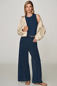 Z Supply Scout 100% Cotton Wide-Leg Pants