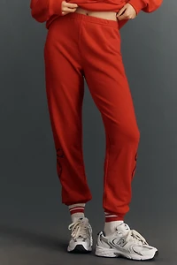 Beach Riot x Anthropologie Nash Sequin Bow Sweatpants