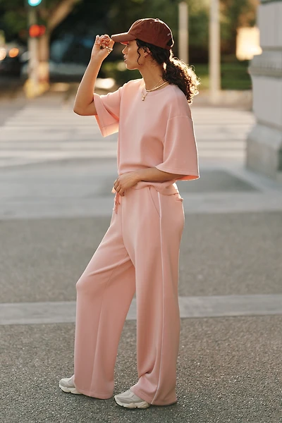 Bernardo Pull-On Wide-Leg Pants