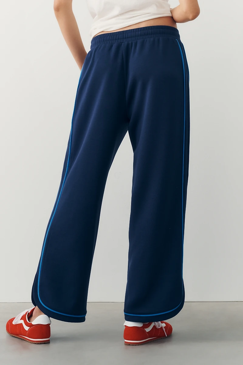 Bernardo Wide-Leg Track Pants