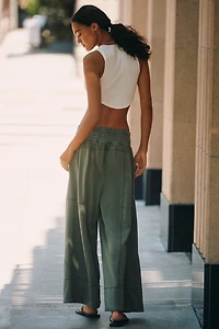 Daily Practice Bank Shot Wide-Leg Pants