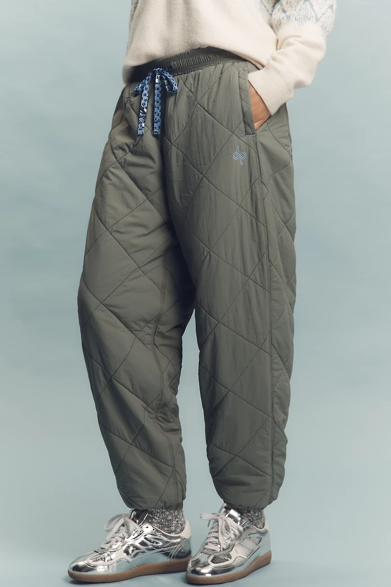 Daily Practice Quilted Bomber Drawstring Pants