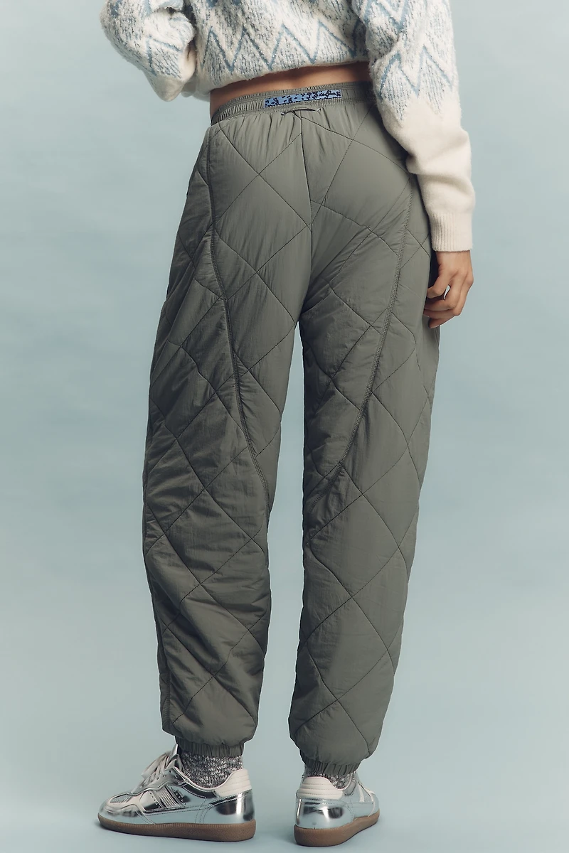 Daily Practice Quilted Bomber Drawstring Pants