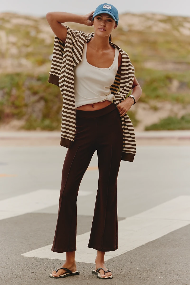 DONNI. Rib Kick-Flare Pants