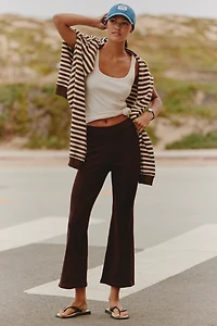 DONNI. Rib Kick-Flare Pants