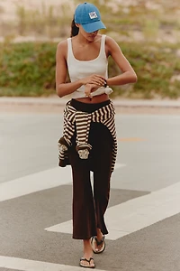 DONNI. Rib Kick-Flare Pants