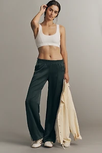 The Upside Marnie Silk Wide-Leg Pants