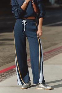 Sundry Wide-Leg Track Pants
