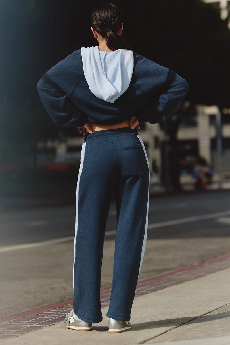 Sundry Wide-Leg Track Pants