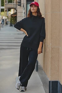 Varley Extra-Wide-Leg Pull-On Pants