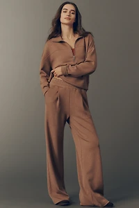 Varley Extra-Wide-Leg Pull-On Pants