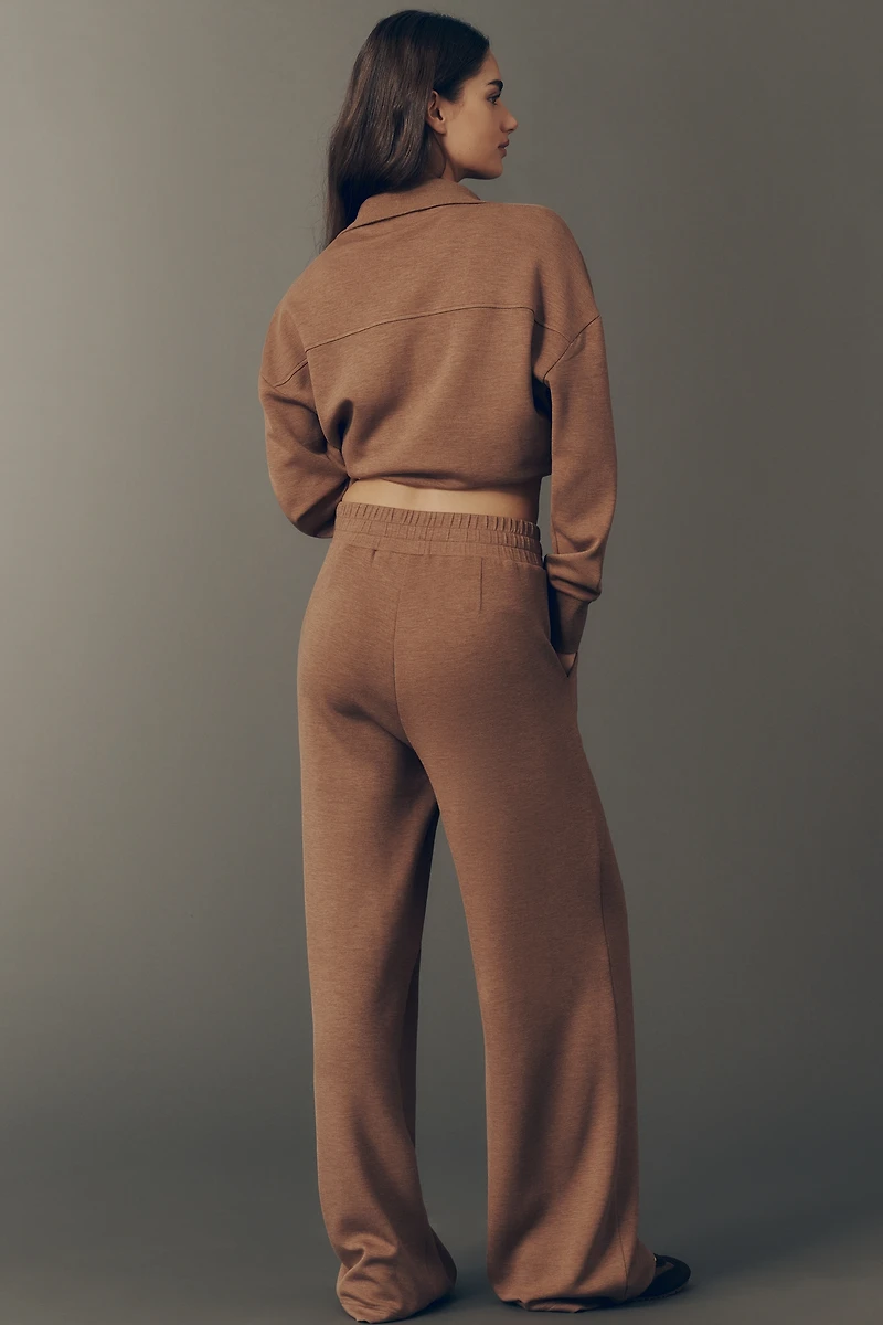 Varley Extra-Wide-Leg Pull-On Pants