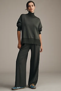 Varley Extra-Wide-Leg Pull-On Pants