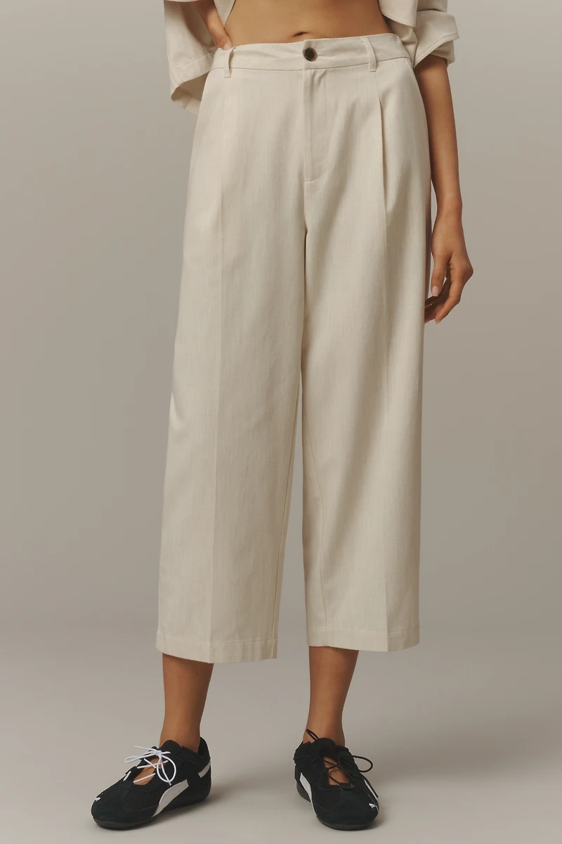 Varley Ellison Wide-Leg Crop Pants