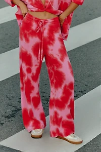 Electric & Rose Wool Cotton Knit Pants