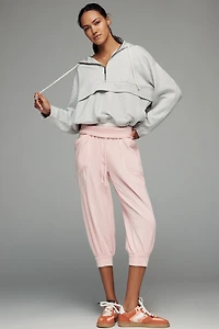 Daily Practice by Anthropologie Easygoing Capri Drawstring Sweatpants