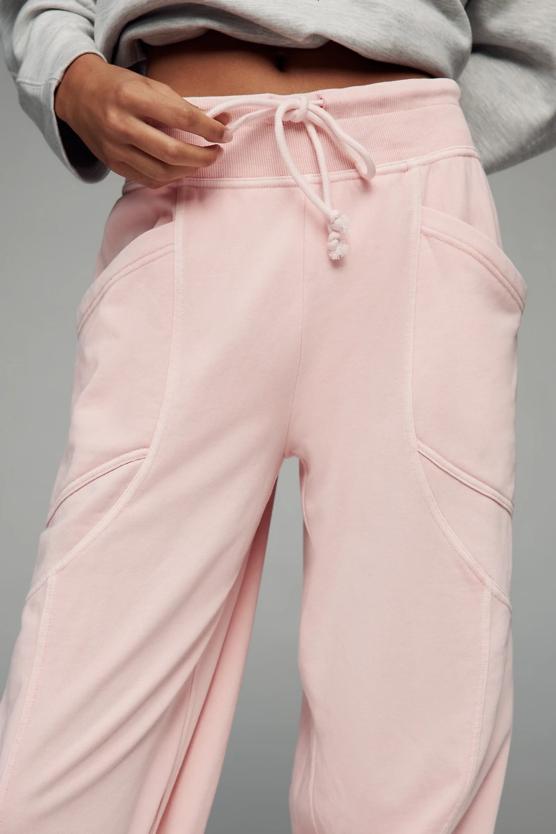 Daily Practice by Anthropologie Easygoing Capri Drawstring Sweatpants