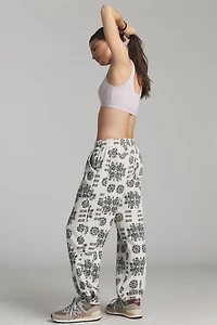 Daily Practice Printed Super Star Balloon Pants