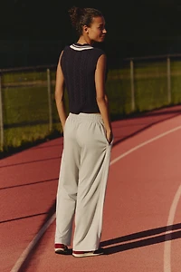 Daily Practice Side-Stripe Straight-Leg Pants