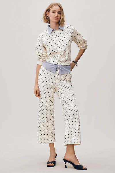 Maude Sofia Polka Dot Knit Pants