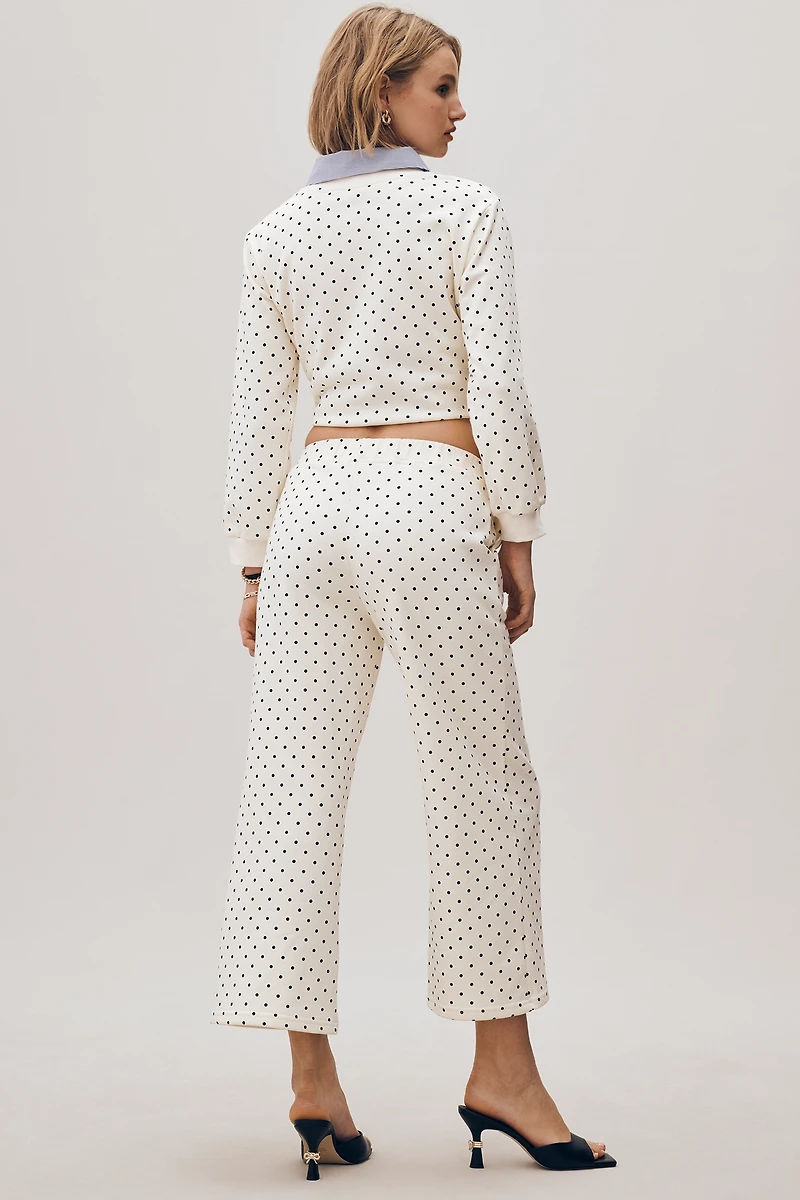 Maude Sofia Polka Dot Knit Pants