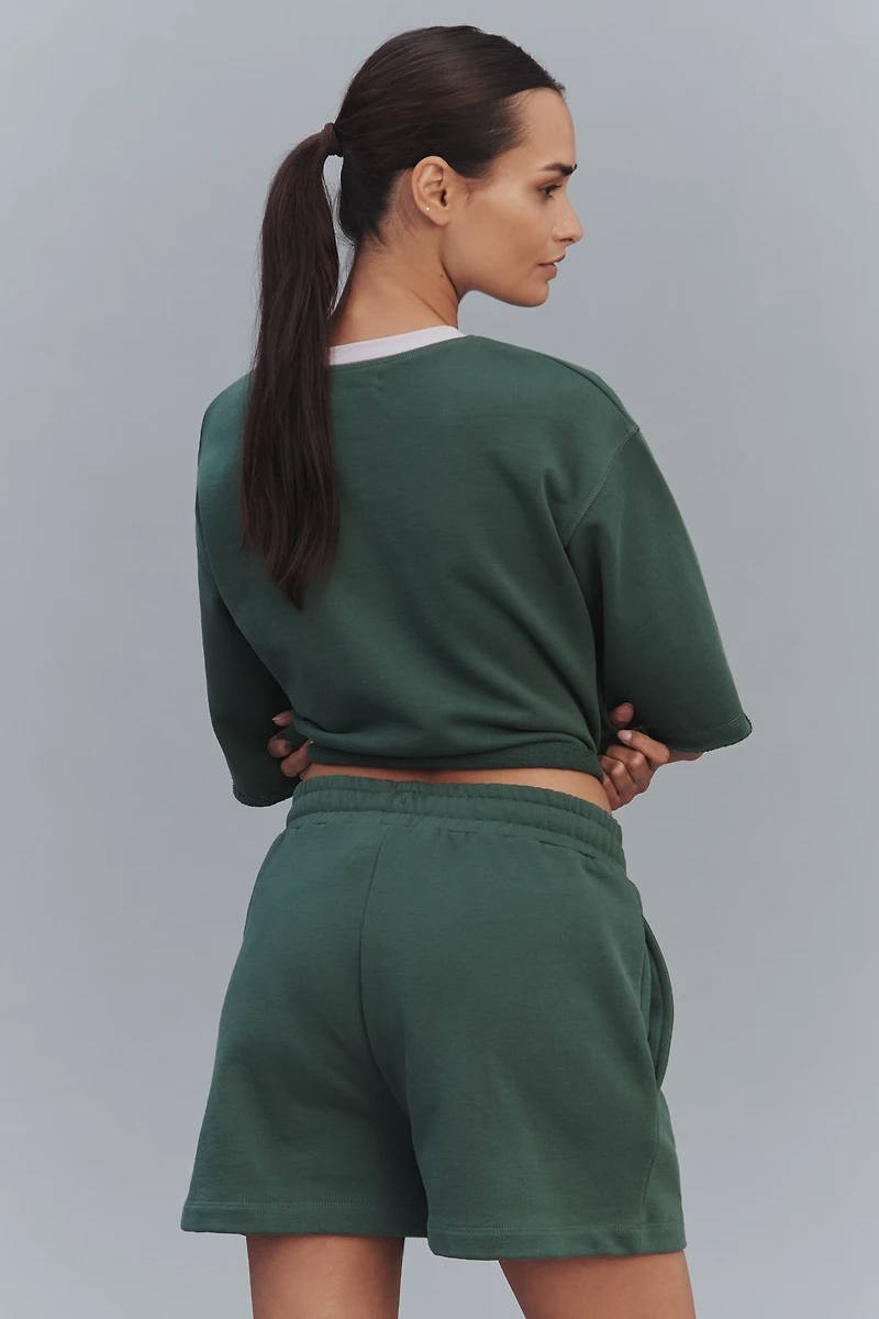 By Anthropologie Jersey Sweat Shorts