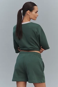 By Anthropologie Jersey Sweat Shorts