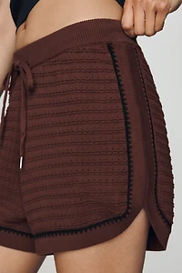 Varley Modern Knit Cotton Shorts