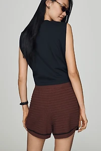 Varley Modern Knit Cotton Shorts