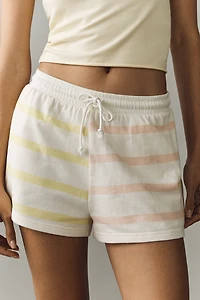 Daily Practice Cotton Colorblock Shorts