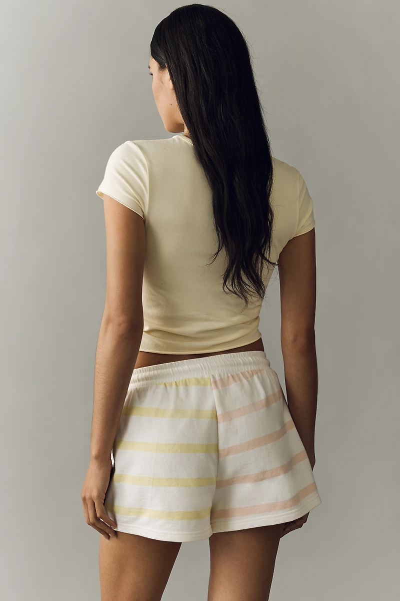 Daily Practice Cotton Colorblock Shorts