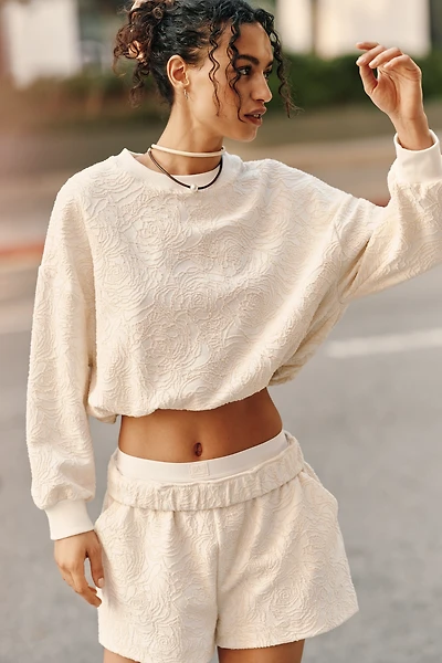 Daily Practice Textured Knit Shorts