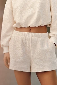 Daily Practice Textured Knit Shorts