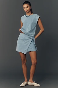 Z Supply Sora Cotton Jersey Mini Skirt
