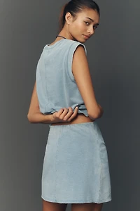 Z Supply Sora Cotton Jersey Mini Skirt