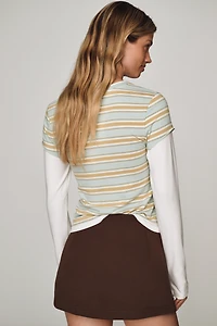 Daily Practice Rin Pleated Mini Skirt