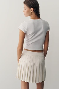 The Upside Cadiz Pleated Mini Skirt