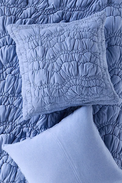 Brooke Heathered Jersey Cotton Euro Sham