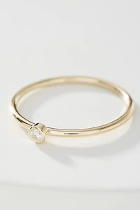 Maya Brenner 14K Yellow Gold Birthstone Ring