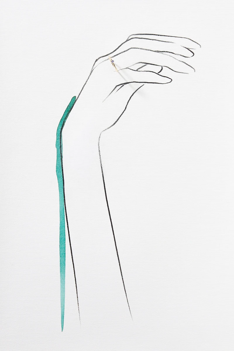Maya Brenner 14K Yellow Gold Birthstone Ring