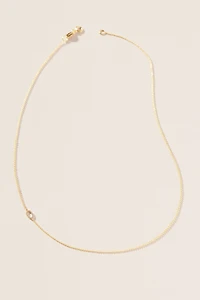Maya Brenner 14k Gold Asymmetric Numeral Necklace