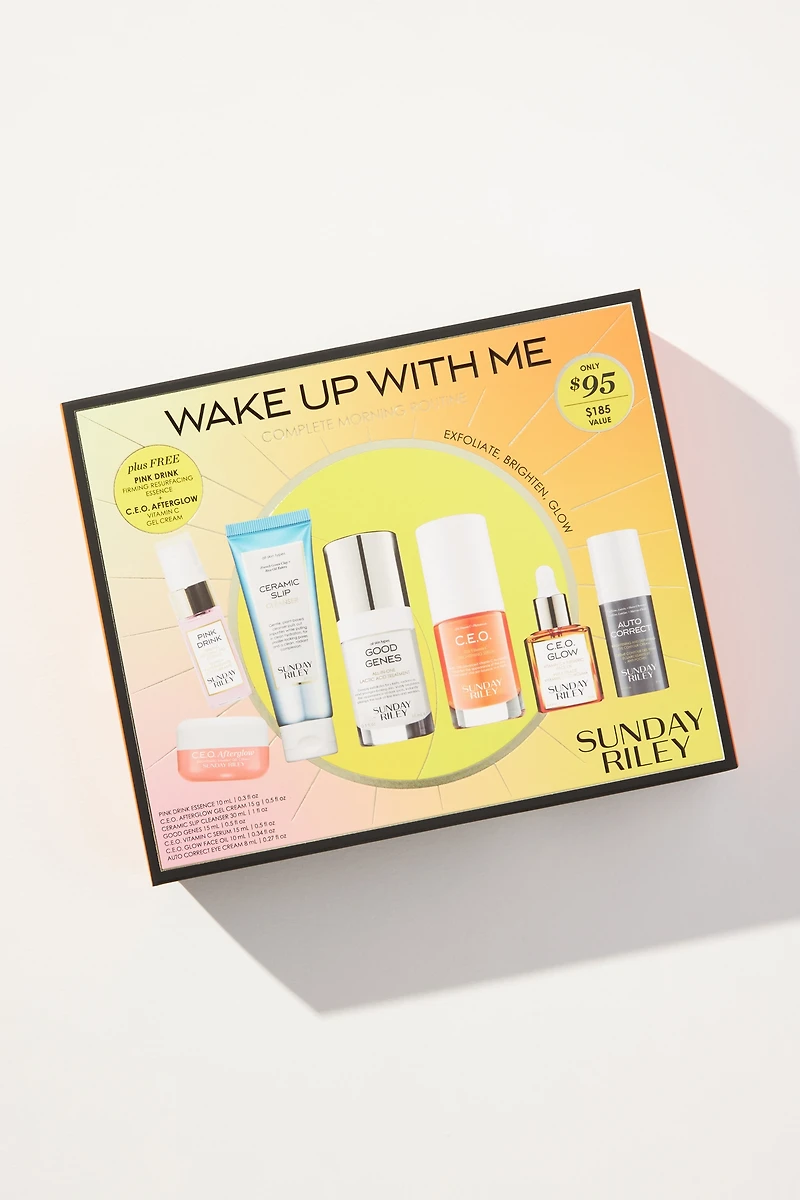 Sunday Riley Wake Up With Me Gift Set