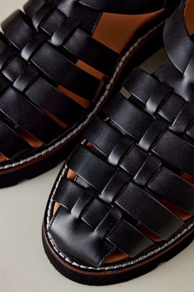 By Anthropologie Fisherman Sandals