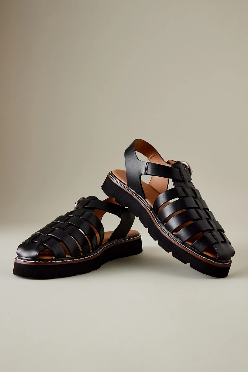By Anthropologie Fisherman Sandals
