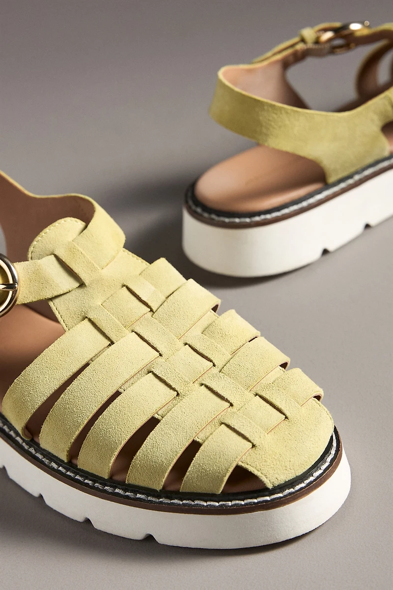 By Anthropologie Fisherman Sandals