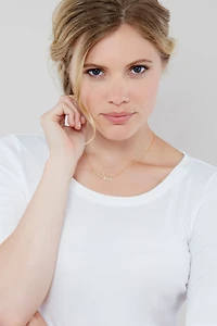 Brook & York Custom Mini Nameplate Necklace