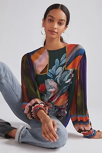 Bl-nk Miranda Peasant Blouse