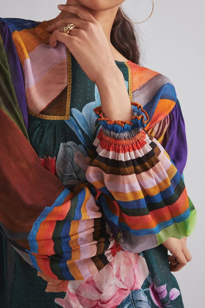 Bl-nk Miranda Peasant Blouse